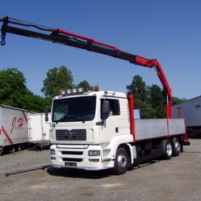MAN 11 26.430, 6X2,VALNÍK S HYDRAULICKOU RUKOU