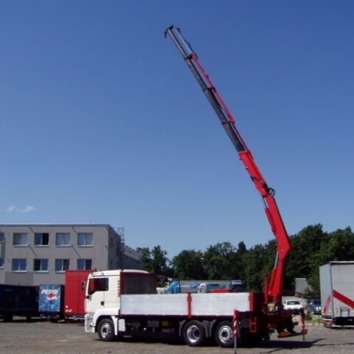 MAN 11 26.430, 6X2,VALNÍK S HYDRAULICKOU RUKOU