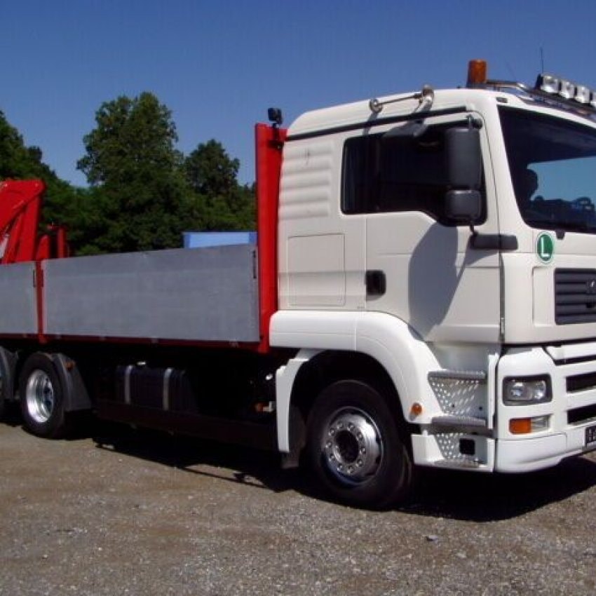 MAN 11 26.430, 6X2,VALNÍK S HYDRAULICKOU RUKOU