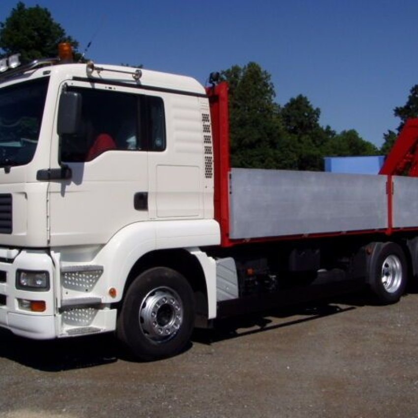 MAN 11 26.430, 6X2,VALNÍK S HYDRAULICKOU RUKOU