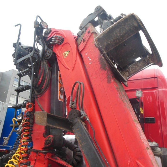 SCANIA R450, 6X4, JEŘÁB, EPSILON 170 + přívěs UMIKOV TELESKOPICKÝ
