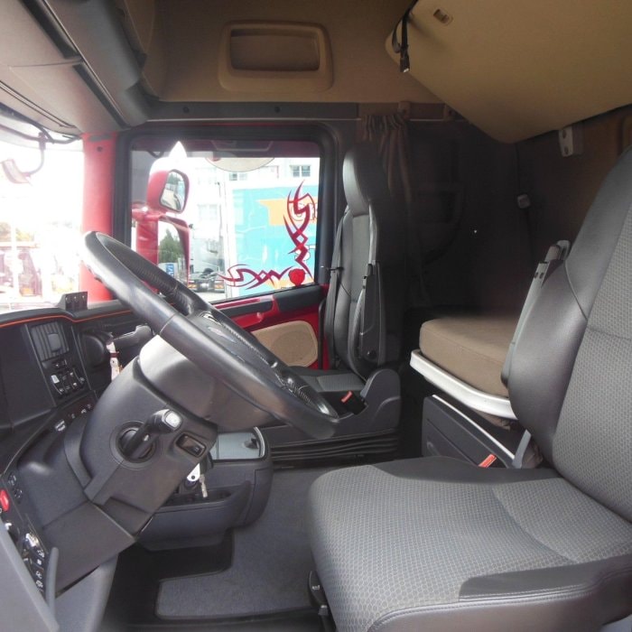 SCANIA R450, 6X4, JEŘÁB, EPSILON 170 + přívěs UMIKOV TELESKOPICKÝ