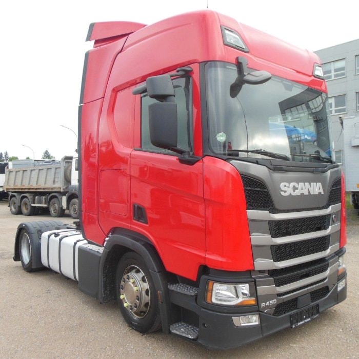 SCANIA R450 LOWDECK, RETARDER, STAND AIR CONDITIONING, FULL AIR