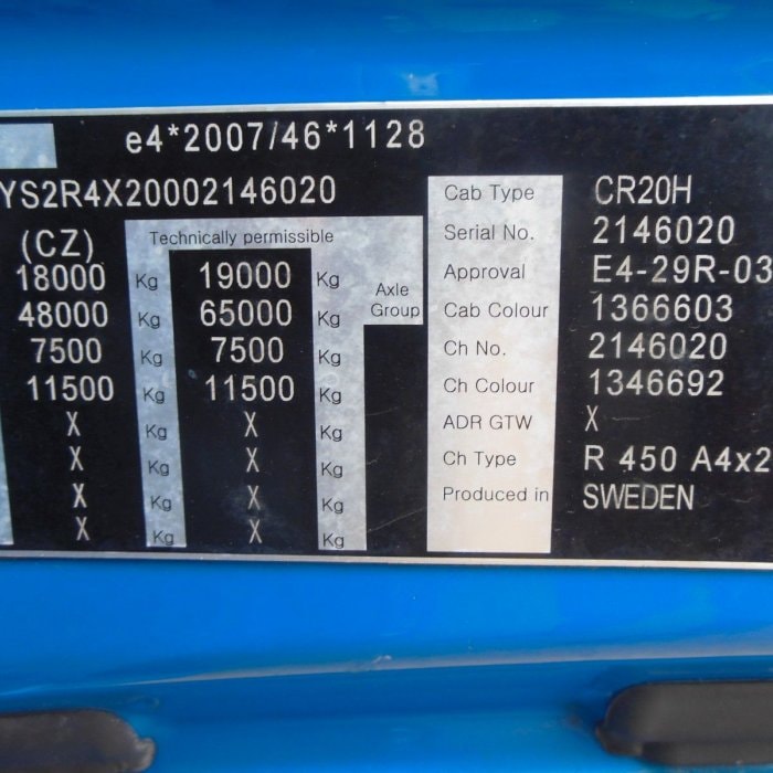 SCANIA SCANIA R450, Retarder, komplet vzduchové pérování