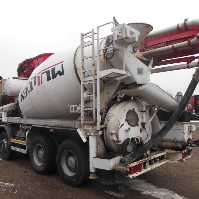 MERCEDES-BENZ ACTROS 3241, LIEBHERR 7m3, PUTZMEISTER PUMP 24m
