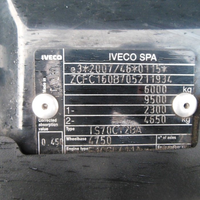 IVECO DAILY 60C15