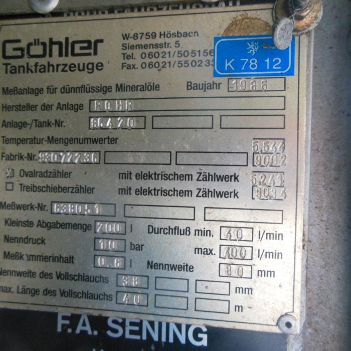 IVECO EUROCARGO ML 100E18, ADR, NÁDRŽ 7000 L, 1 KOMORA