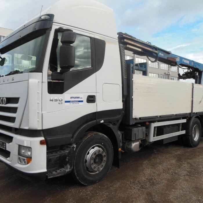 IVECO Stralis AS 260S45, Manual, Fassi F185