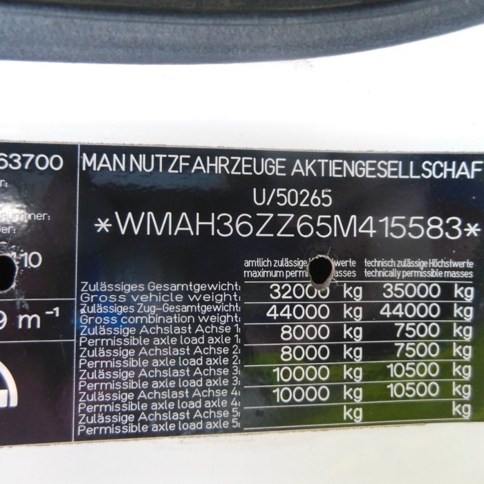 MANN TGA 35.410, 8X4, MIX + PUMPE 24M