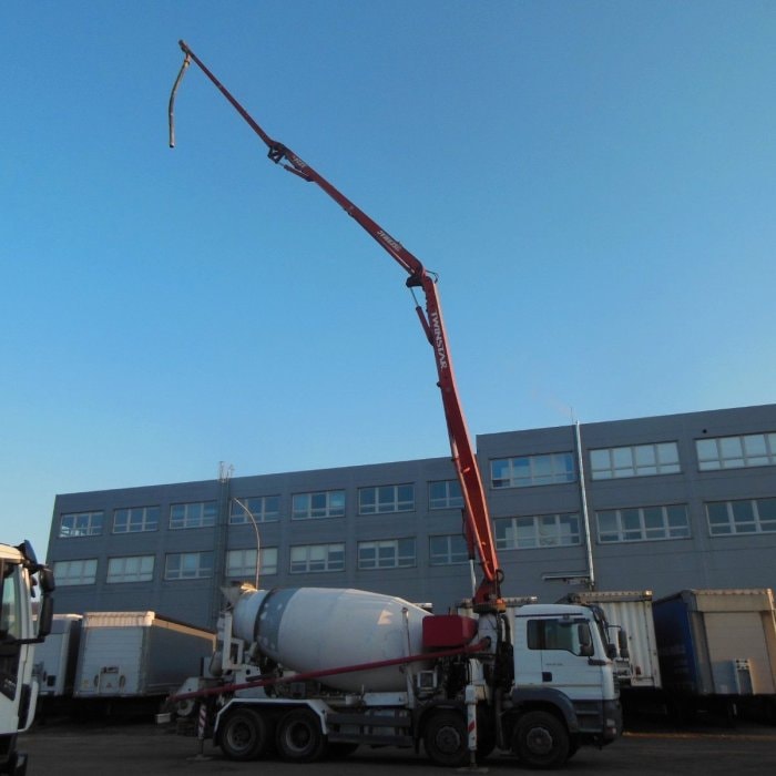 MANN TGA 35.410, 8X4, MIX + PUMPE 24M