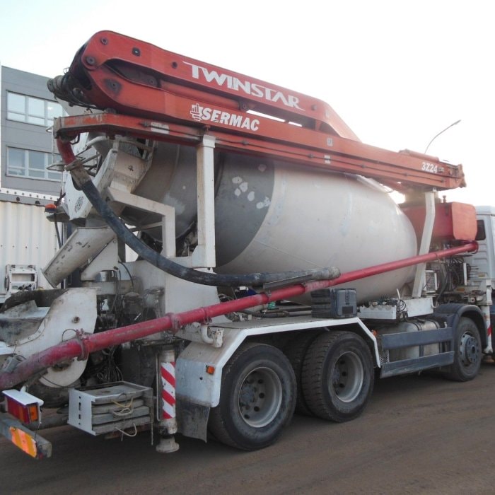 MAN TGA 34.410, 8X4, MIX + PUMPA 24M