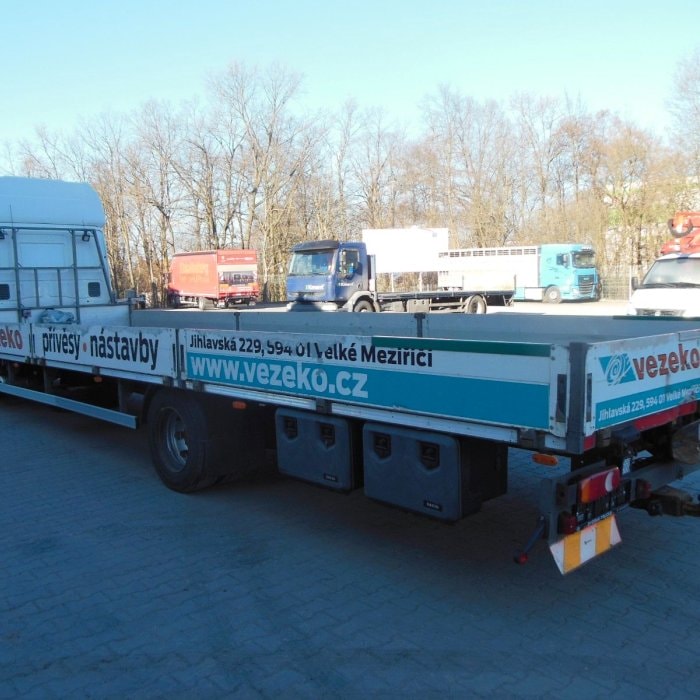 IVECO EuroCargo 120E25, valník 9,1 m