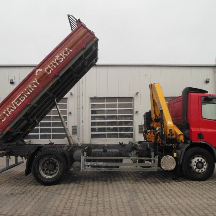 DAF CF 65.240, JEŘÁB EFFER 110/2S, MANUÁL, LISTOVÉ ODPRUŽENÍ, 1. MAJITEL