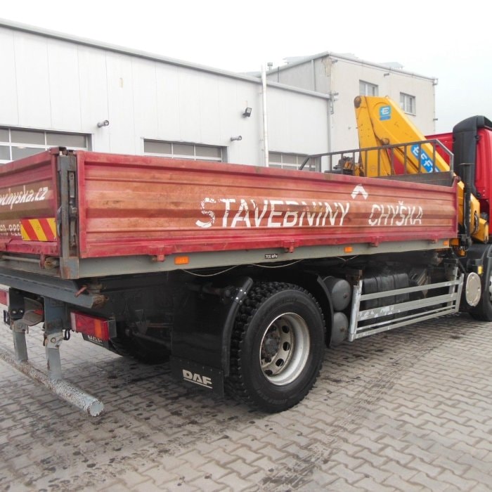 DAF CF 65.240, JEŘÁB EFFER 110/2S, MANUÁL, LISTOVÉ ODPRUŽENÍ, 1. MAJITEL