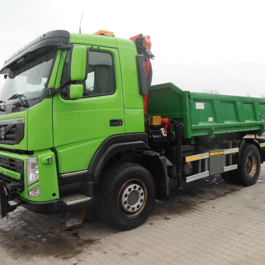 VOLVO FM9/260, 4x4, Sklopka S3, Palfinger PK 12002