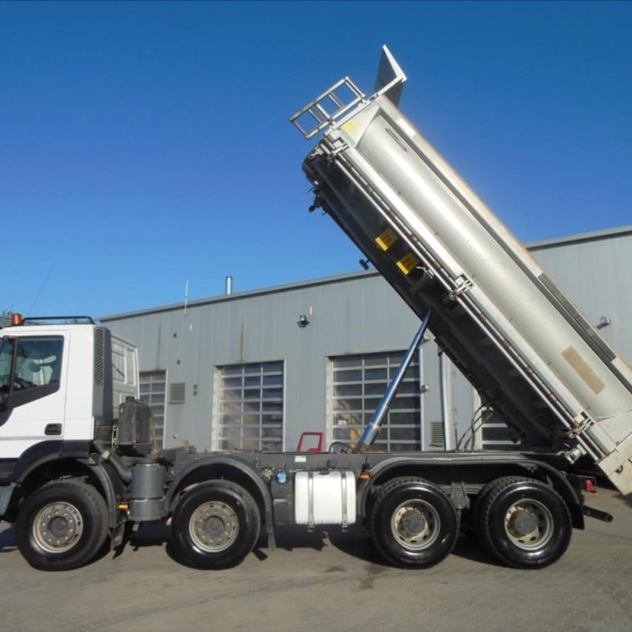 Iveco Stralis X-Way 480, 8x4, Bordmatic, Závěs